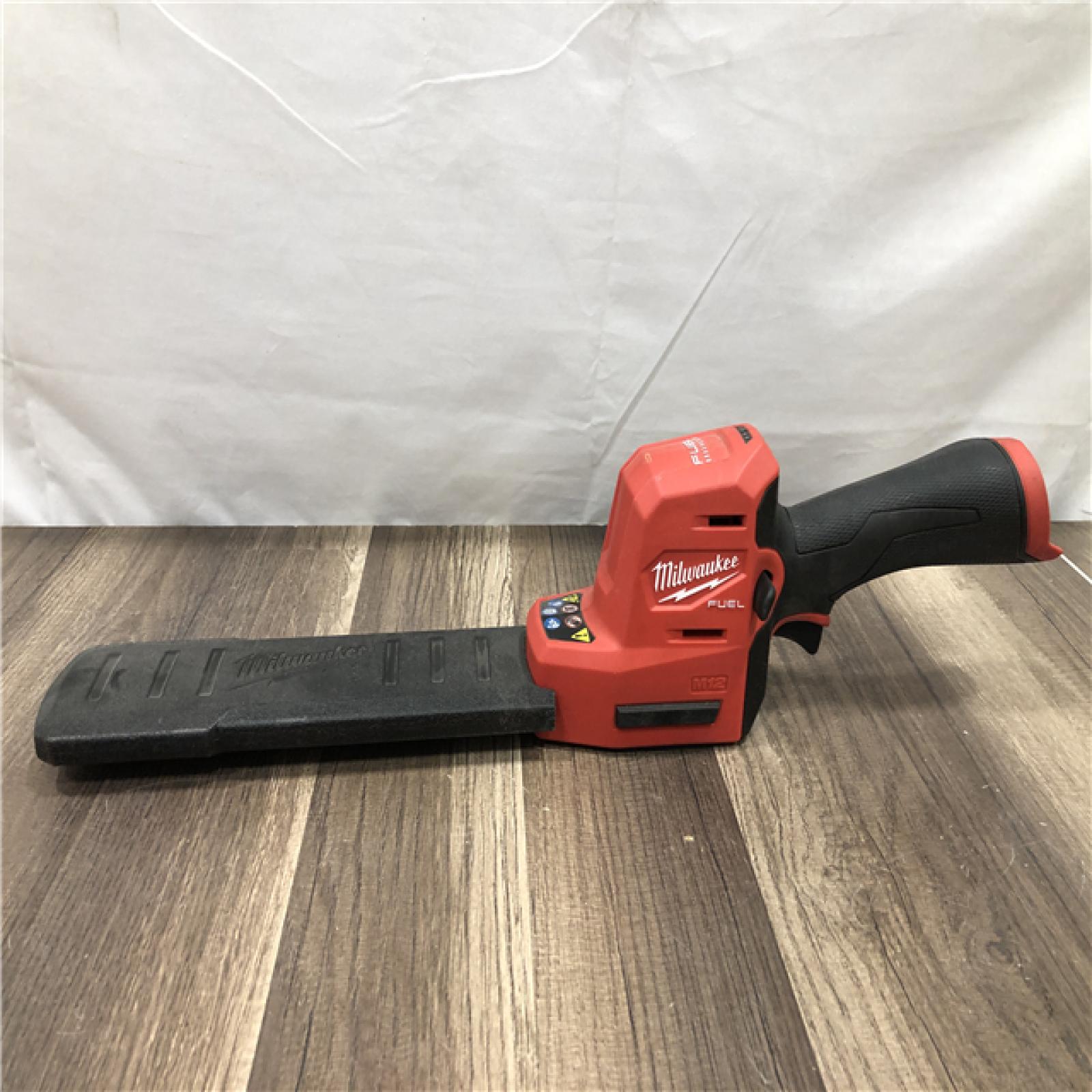 AS-IS Milwaukee FUEL 8 in. 12V Lithium-Ion Brushless Cordless Battery Hedge Trimmer (Tool-Only)