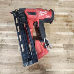HOUSTON LOCATION - AS-IS Milwaukee FUEL 18-Volt Lithium-Ion Brushless Cordless Gen II 16-Gauge Angled Finish Nailer (Tool-Only)