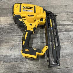 AS-IS DEWALT 20V MAX XR 16-Gauge Lithium-Ion Cordless Finish Nailer (Tool Only)