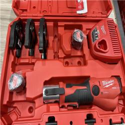 AS-IS Milwaukee 12-Volt Lithium-Ion FORCE LOGIC Copper Press Tool Kit