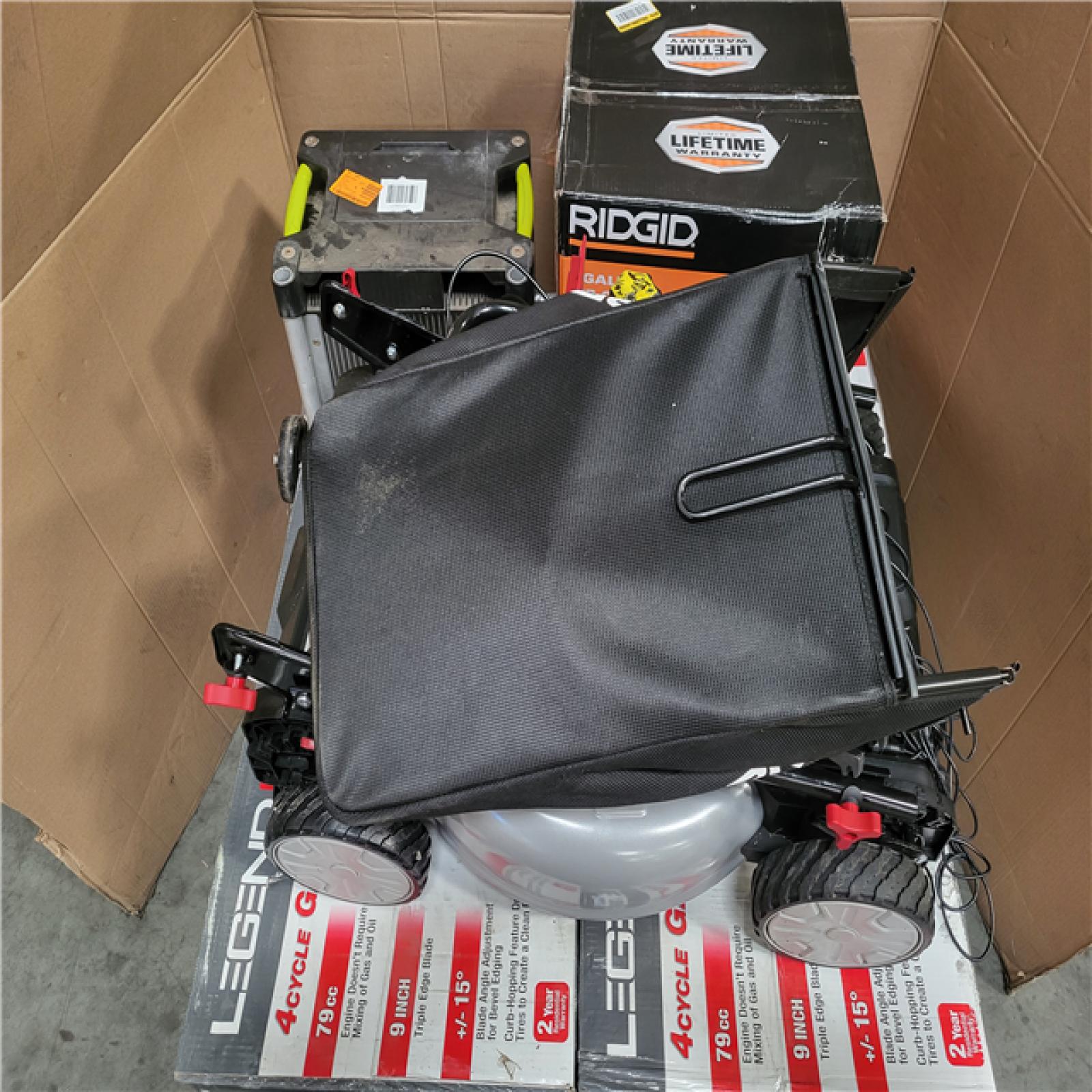 CALIFORNIA AS-IS OUTDOOR POWER EQUIPMENT