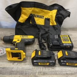 AS-IS DEWALT 20V MAX Cordless 1/2 in. Drill/Driver Kit
