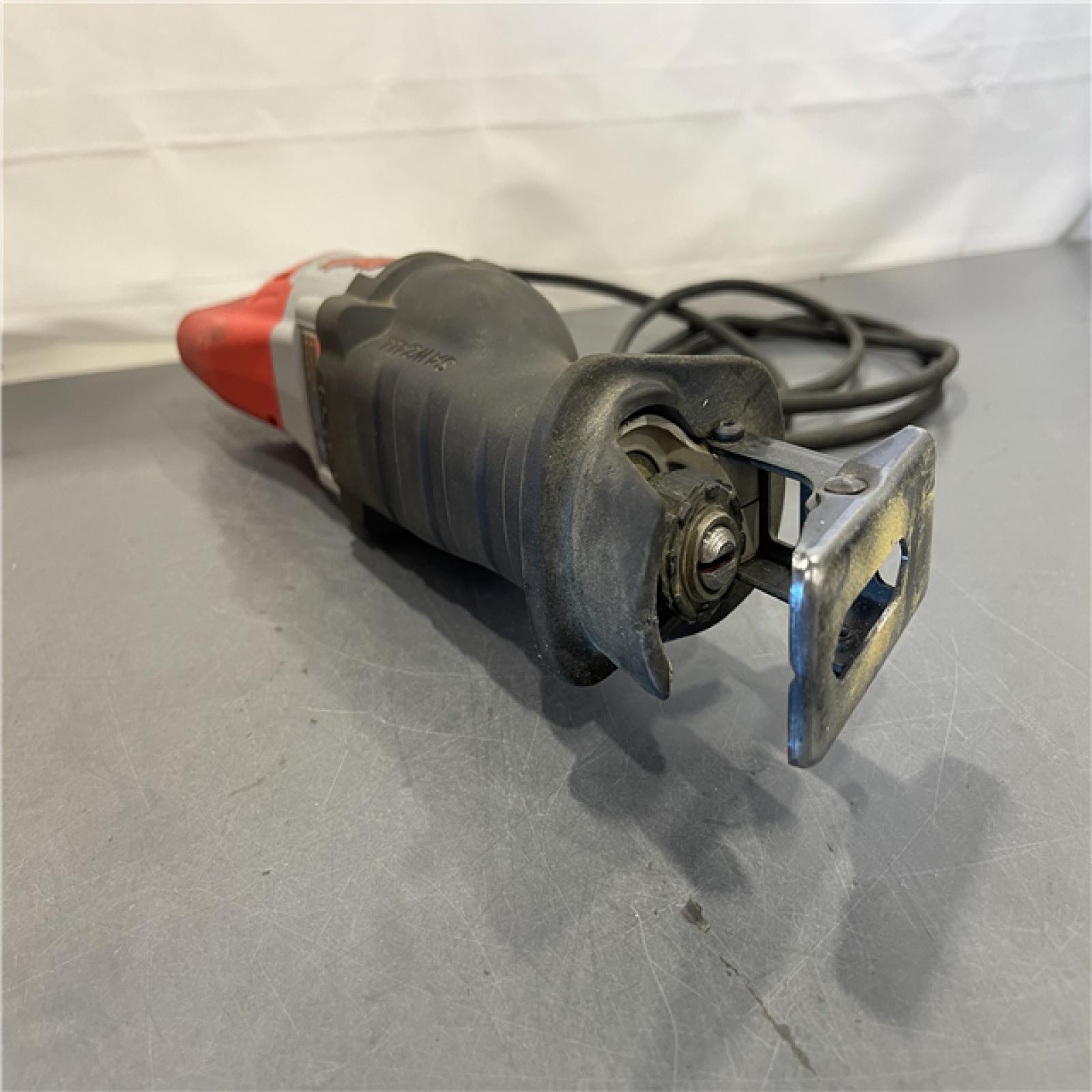 AS-IS - Milwaukee 12 Amp SAWZALL Reciprocating Saw with Case