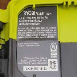 California NEW Ryboi One+ 18V  7.5 Bucket Top Misting Fan