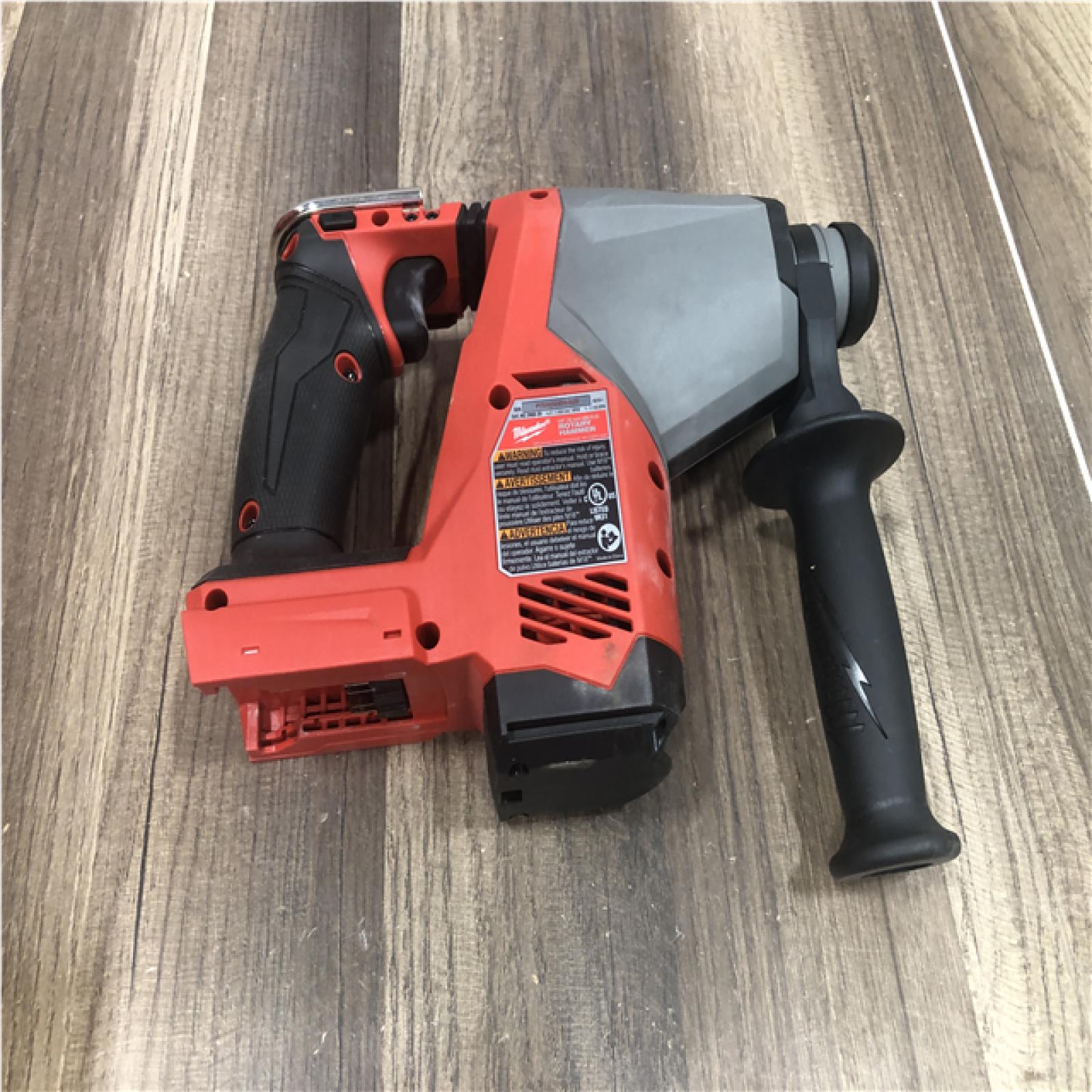 AS-IS Milwaukee FUEL 18V Lithium-Ion Brushless Cordless 5/8 in. SDS-Plus Rotary Hammer (Tool-Only)