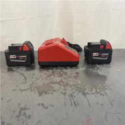 AS-IS- M18 18-Volt Lithium-Ion XC Starter Kit with Two 5.0Ah Batteries and Charger