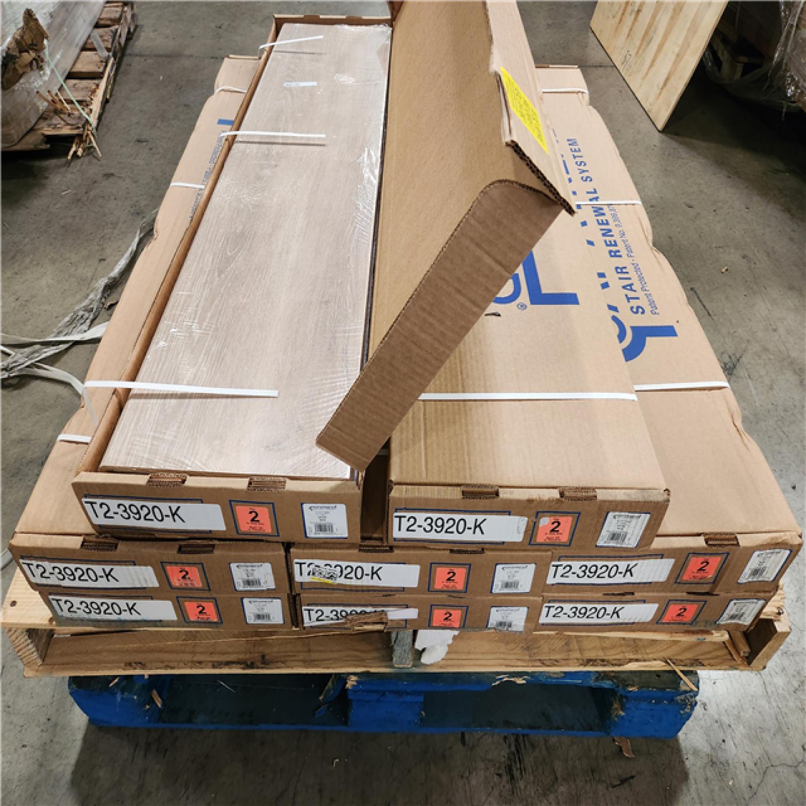 Phoenix Location Cap A Tread Dusk Cherry 47 in. L x 12.15 in. W x 2.28 in. T Vinyl Stair Tread and Reversible Riser Kit (8 Total)