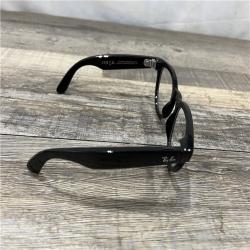 AS-IS Ray Ban Meta Headliner Glasses - Shiny Black