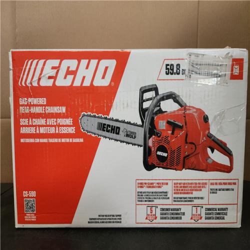 Phoenix NEW ECHO 20 in. 59.8 cc Gas 2-Stroke Rear Handle Timber Wolf Chainsaw
