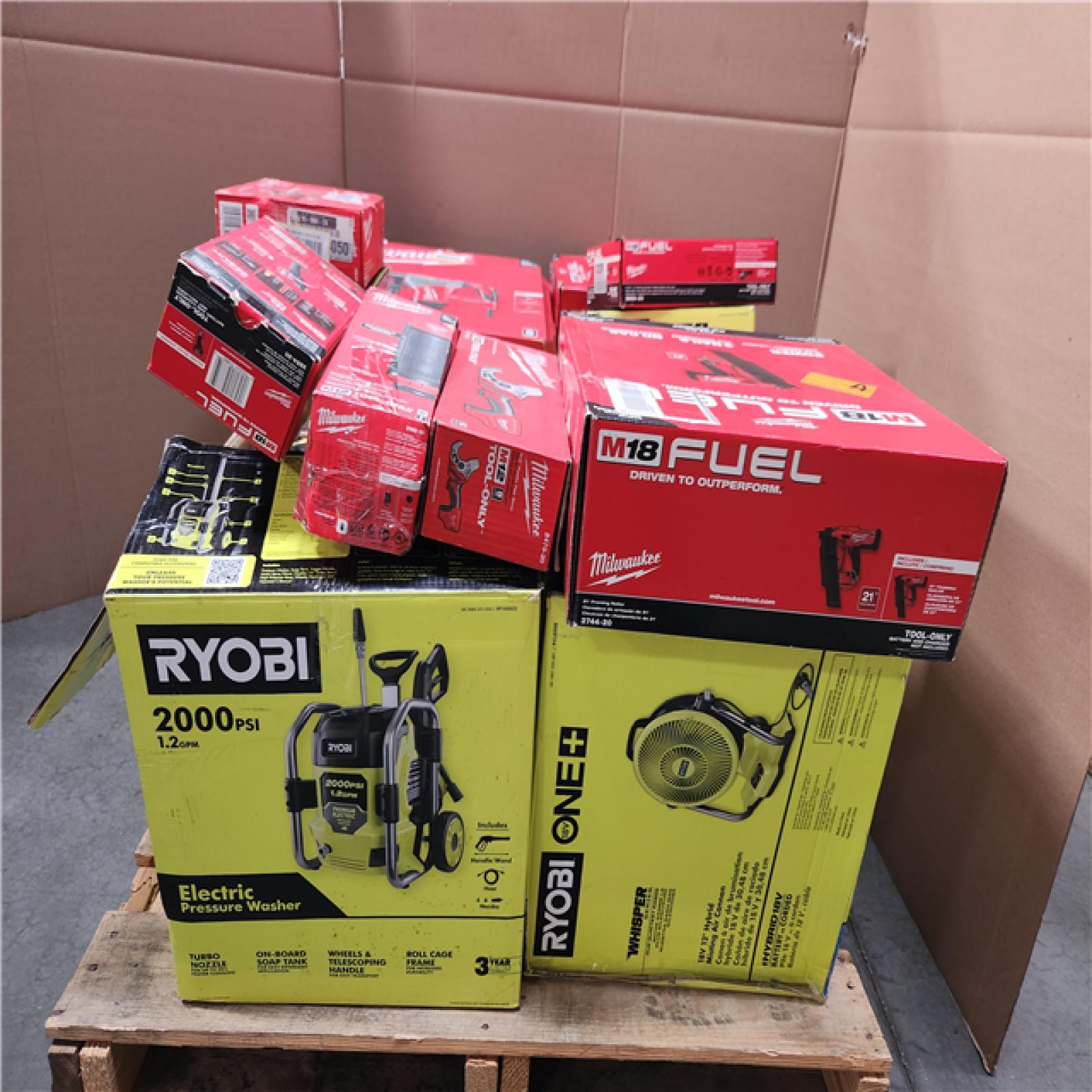 CALIFORNIA AS-IS TOOL PALLET