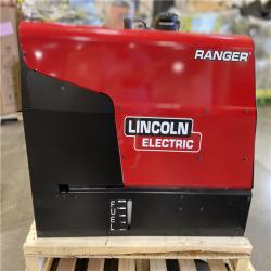 DALLAS LOCATION - Lincoln Electric 225 Amp Ranger 225 Gas Engine Driven DC Multi-Process Welder, 10.5 kW Peak Generator (Kohler)