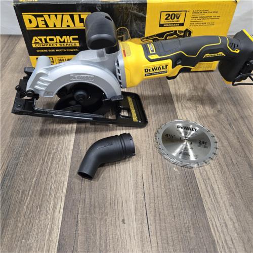 GOOD DEWALT ATOMIC 20V MAX Cordless Brushless 4-1/2 in. Circular Saw (Tool Only)