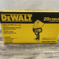 NEW - DEWALT 20V MAX Cordless Electrical Cable Cutting Tool (Tool Only)