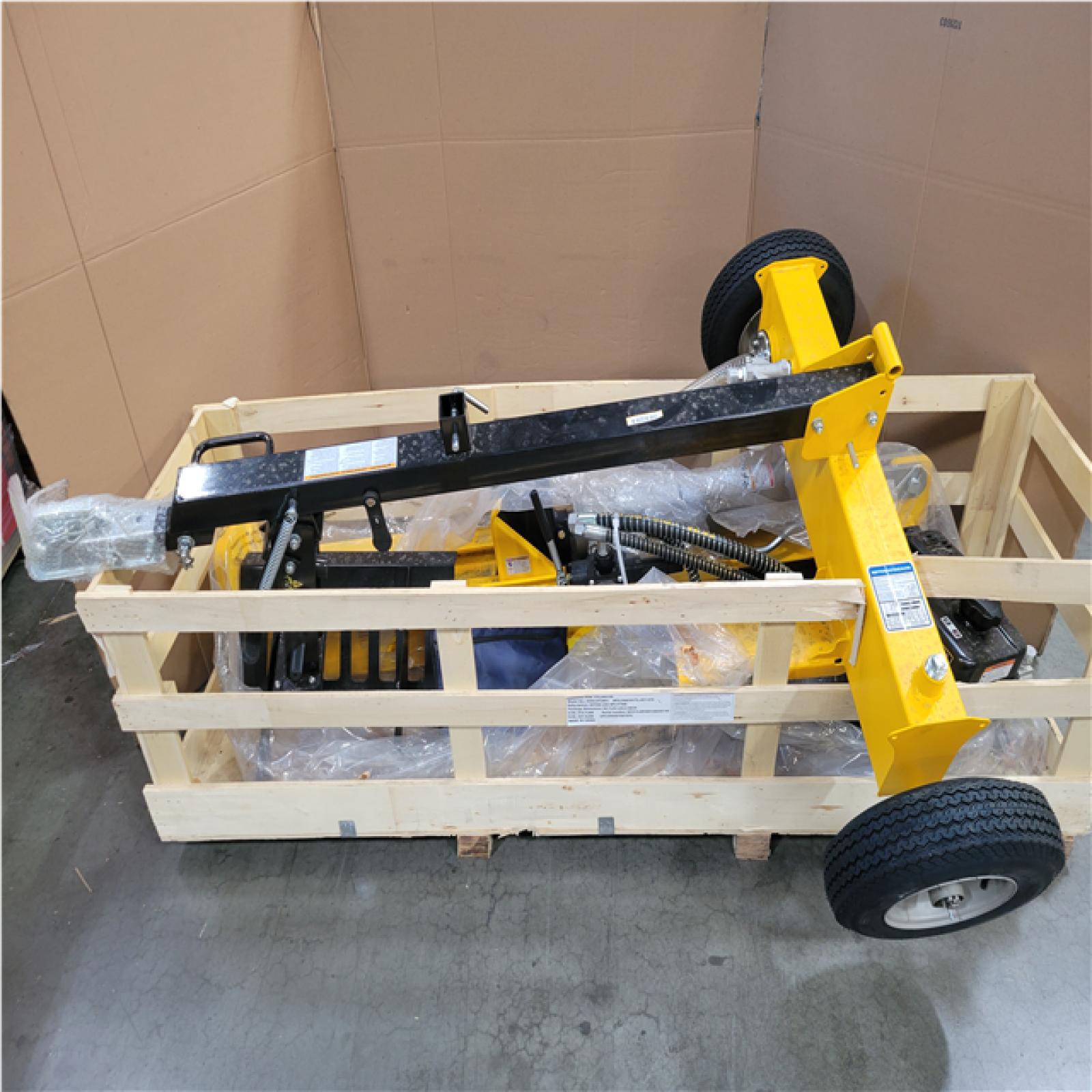 CALIFORNIA AS-IS DEWALT 28 TON LOG SPLITTER