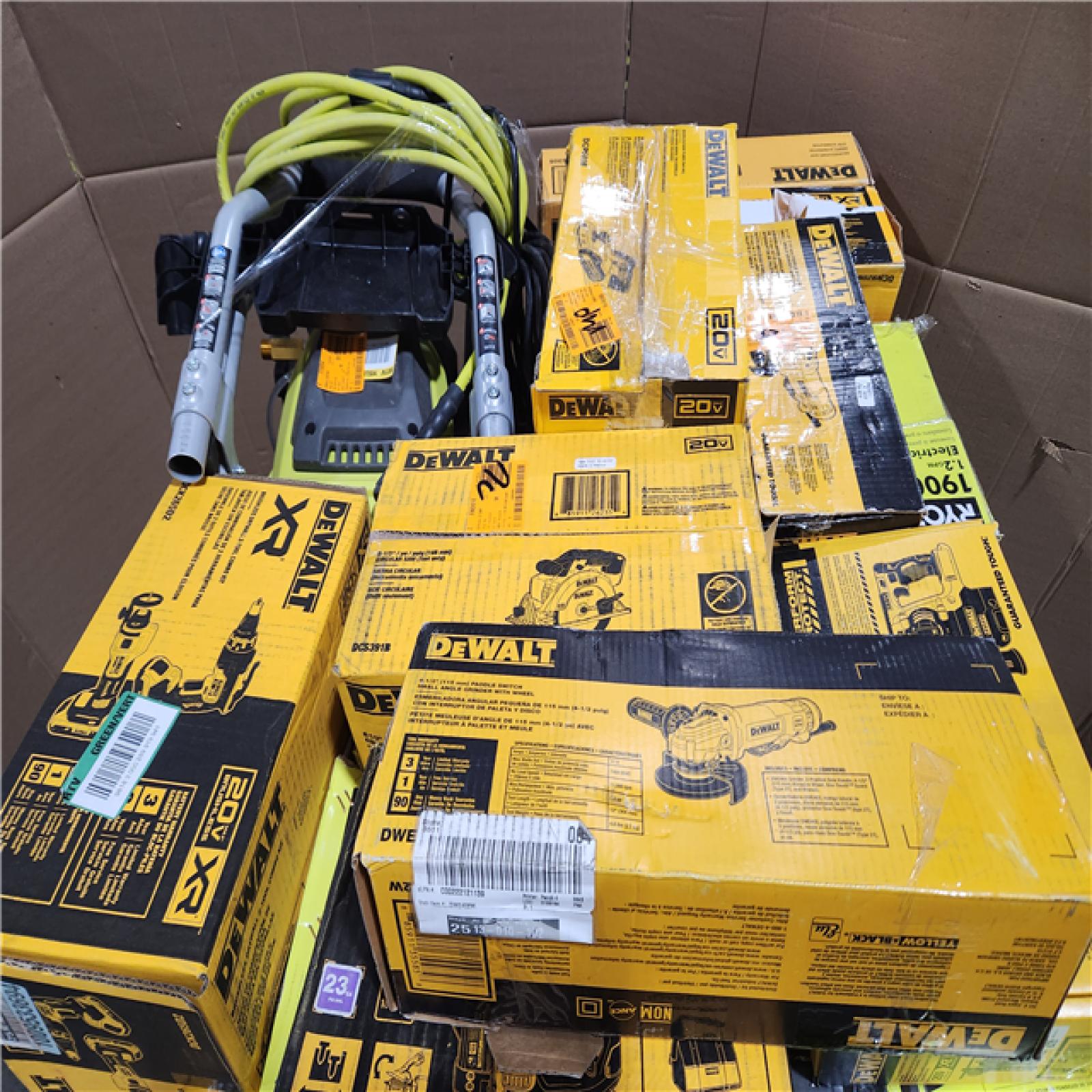 California as-is tool pallet
