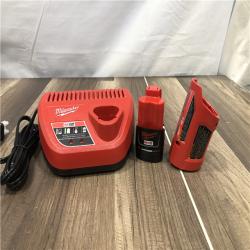 AS-IS Milwaukee Men's Large 12-Volt Lithium-Ion Cordless Black Heated Jacket Hoodie Kit