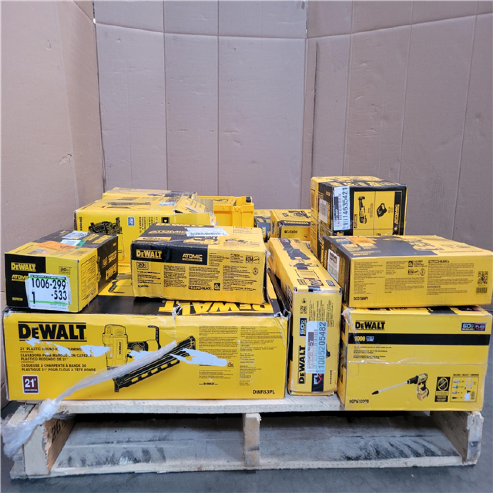 CALIFORNIA AS-IS TOOL PALLET