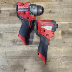HOUSTON LOCATION - AS-IS Milwaukee 3497-22 12V Brushless Hammer Drill and Impact Driver Combo Kit