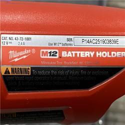 LIKE NEW - Milwaukee Men's Large 12-Volt Lithium-Ion Cordless Axis Gray Heated Quilted Vest Kit