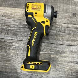 AS-IS DEWALT Atomic 20V Max Lithium-Ion Brushless Cordless Compact 1/4 in. Impact Driver Kit
