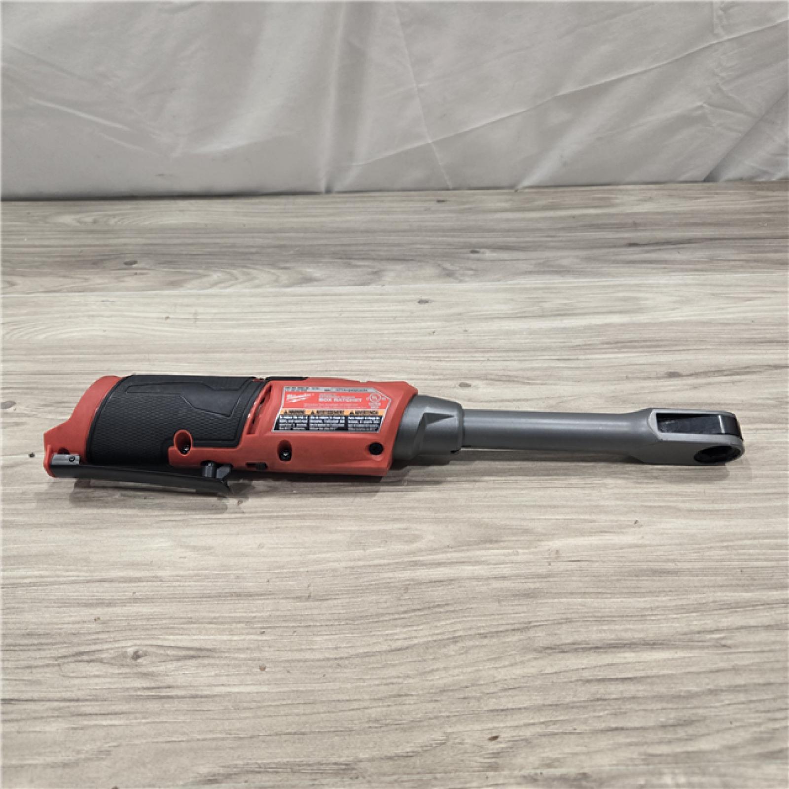 AS-IS Milwaukee M12 FUEL INSIDER Extended Reach Box Ratchet (Tool-Only)