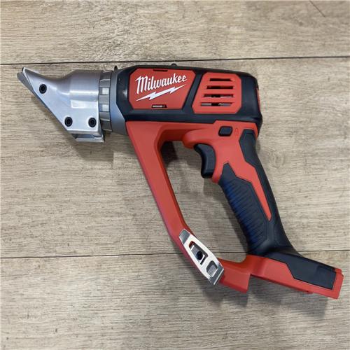 AS-IS Milwaukee 18-Volt Lithium-Ion Cordless 18-Gauge Double Cut Metal Shear (Tool-Only)