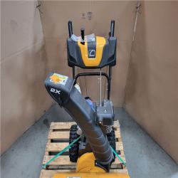 CALIFORNIA AS-IS CUB CADET 208CC 24 GASOLINE POWERED SNOW BLOWER