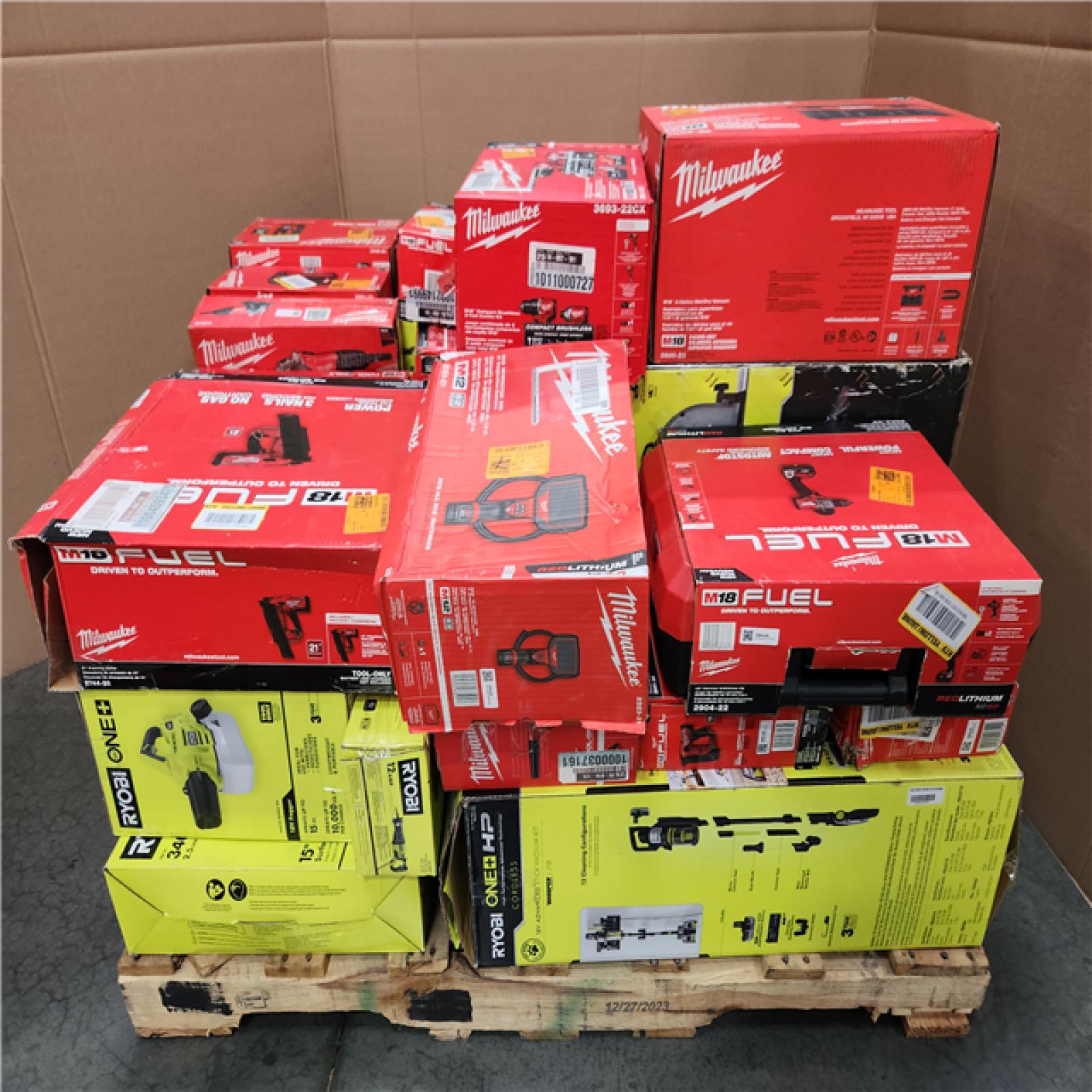 CALIFORNIA AS-IS TOOL PALLET
