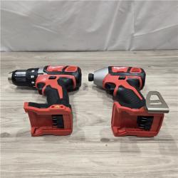 AS-IS Milwaukee 18V Cordless 2-Tool Drill/Driver and Impact Driver Kit