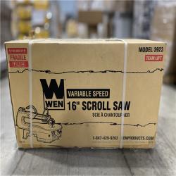 NEW! - WEN 16 in. Variable Speed Scroll Saw with Easy-Access Blade Changes and Work Light