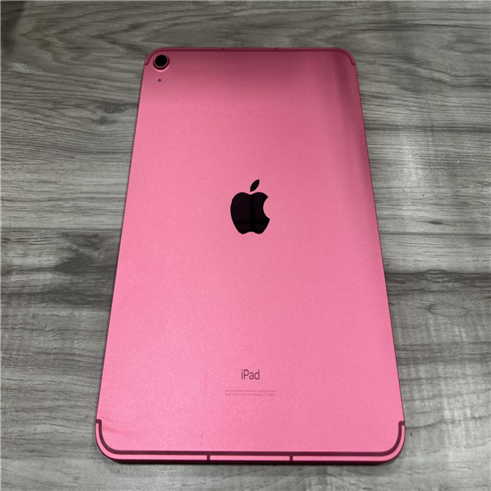 Apple - 10.9-Inch iPad - (10th Generation) with Wi-Fi + Cellular - 64GB - Pink