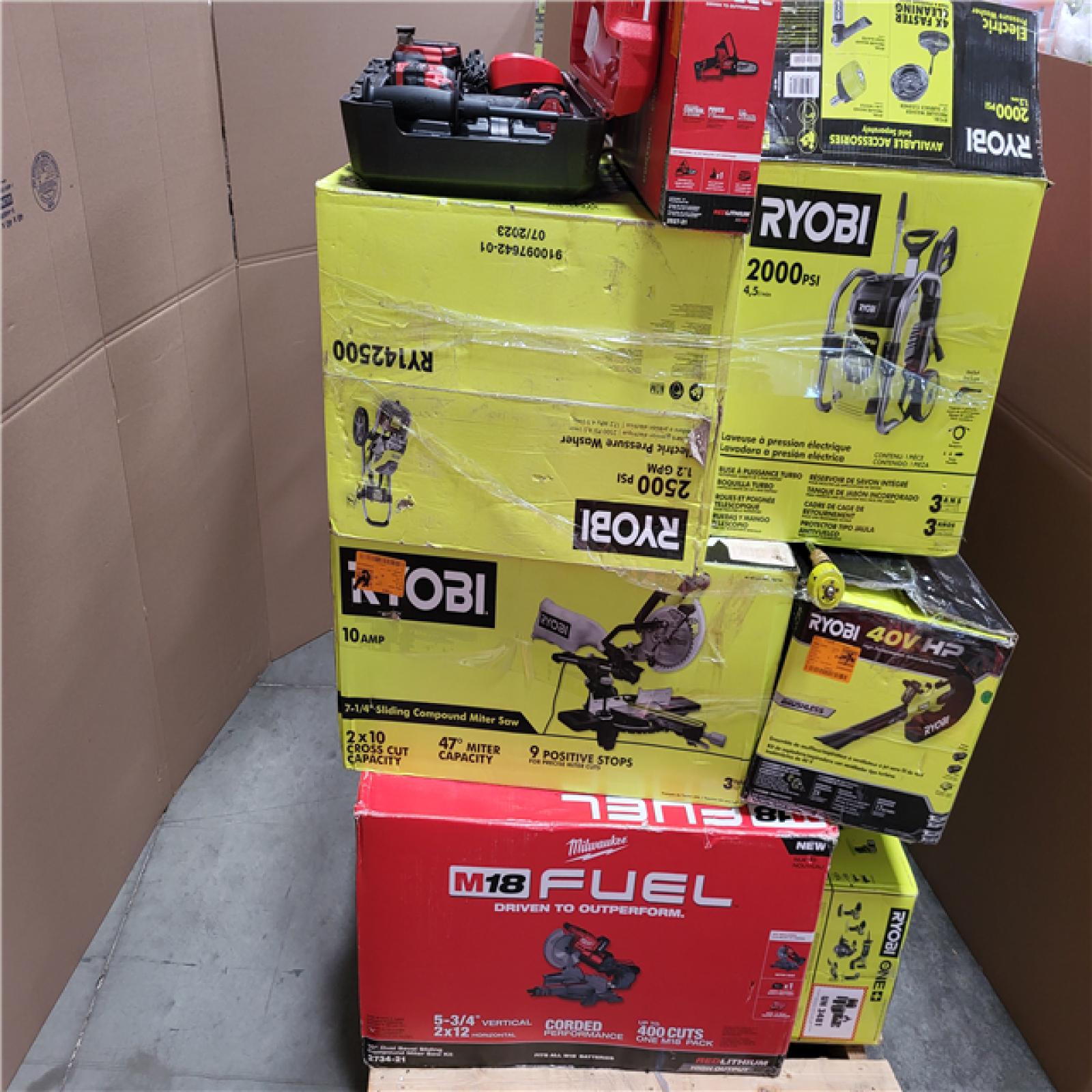 CALIFORNIA AS-IS TOOL PALLET