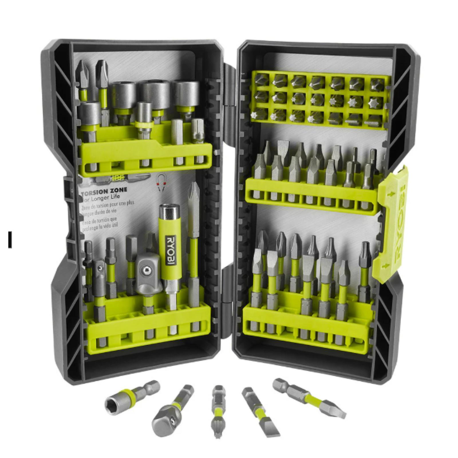 NEW!- RYOBI 70PC IMPACT DRIVING KIT -(6 UNITS)