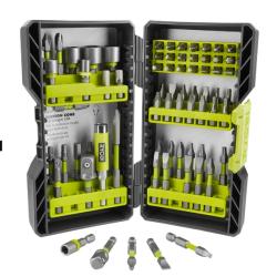NEW!- RYOBI 70PC IMPACT DRIVING KIT -(6 UNITS)