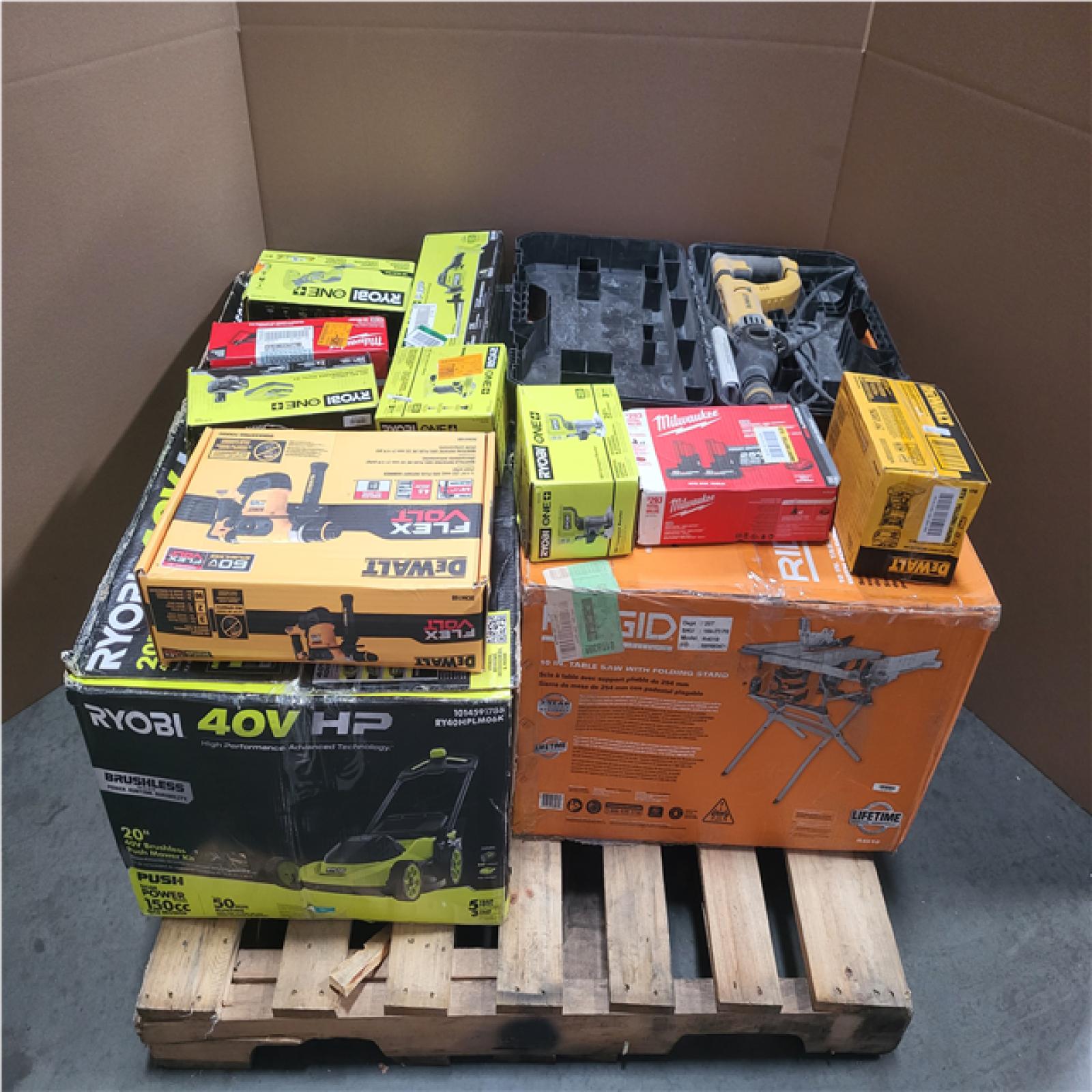 CALIFORNIA AS-IS TOOL PALLET