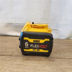 AS-IS- DEWALT FLEXVOLT 20V/60V MAX Lithium-Ion 6.0Ah Battery Pack