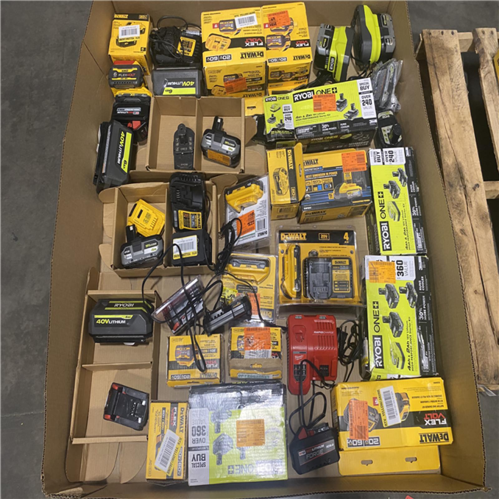 Dallas Location - As-Is Battery Tool Pallet