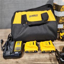 HOUSTON LOCATION - AS-IS (APPEARS LIKE NEW) DeWalt 20V MAX ATOMIC Cordless Brushless 4-Tool Combo Kit