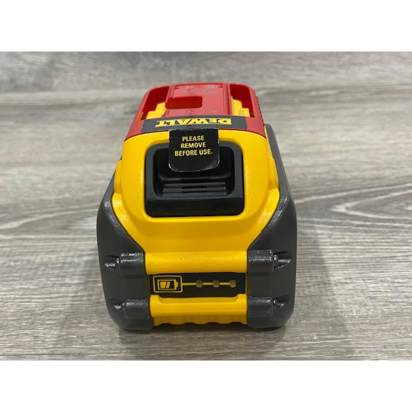 AS-IS DEWALT FLEXVOLT 20V/60V MAX Lithium-Ion 6.0Ah Battery Pack