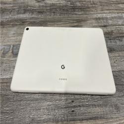 AS-IS Google Pixel Tablet 11 with Charging Speaker Dock - Porcelain