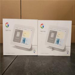 Phoenix Google Nest Hub 2nd Gen - Smart Home Speaker and 7 Display with Google Assistant (2-Pack)