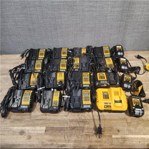 HOUSTON LOCATION - AS-IS DEWALT BATTERY CHARGER PACK QTY - 20