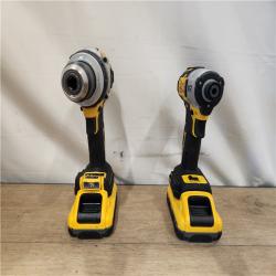 AS-IS- DEWALT 20V MAX Lithium-Ion Cordless 2-Tool Combo Kit