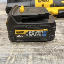 AS-IS DEWALT 20-Volt Maximum Lithium-Ion 3/8 in. and 1/2 in. Cordless Ratchet Kit