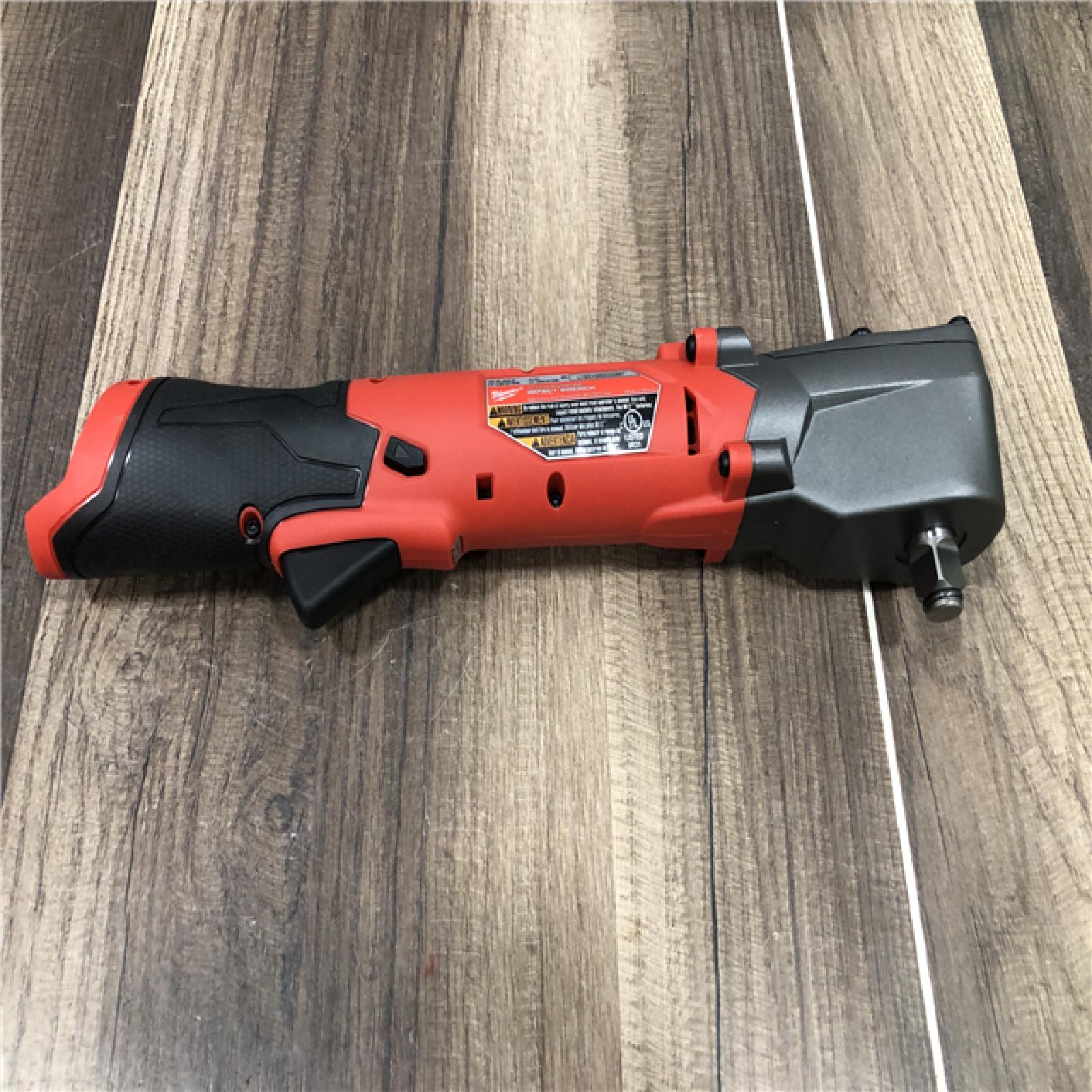 AS-IS Milwaukee FUEL 12V Lithium-Ion Brushless Cordless 1/2 in. Right Angle Impact Wrench (Tool-Only)