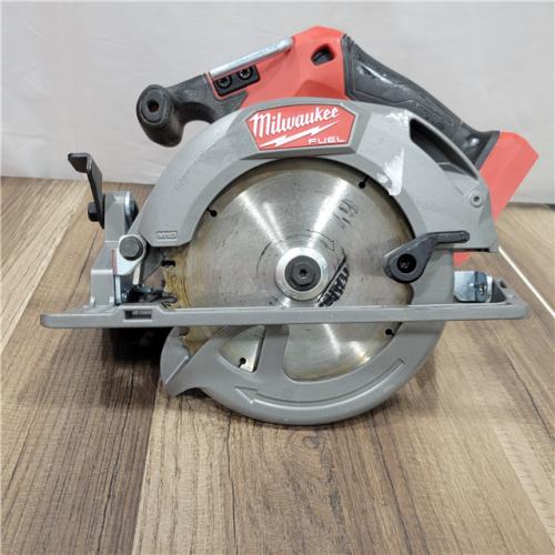 AS-IS Milwaukee M18 FUEL 18V Lithium-Ion Brushless Cordless 6-1/2 in. Circular Saw (Tool-Only)