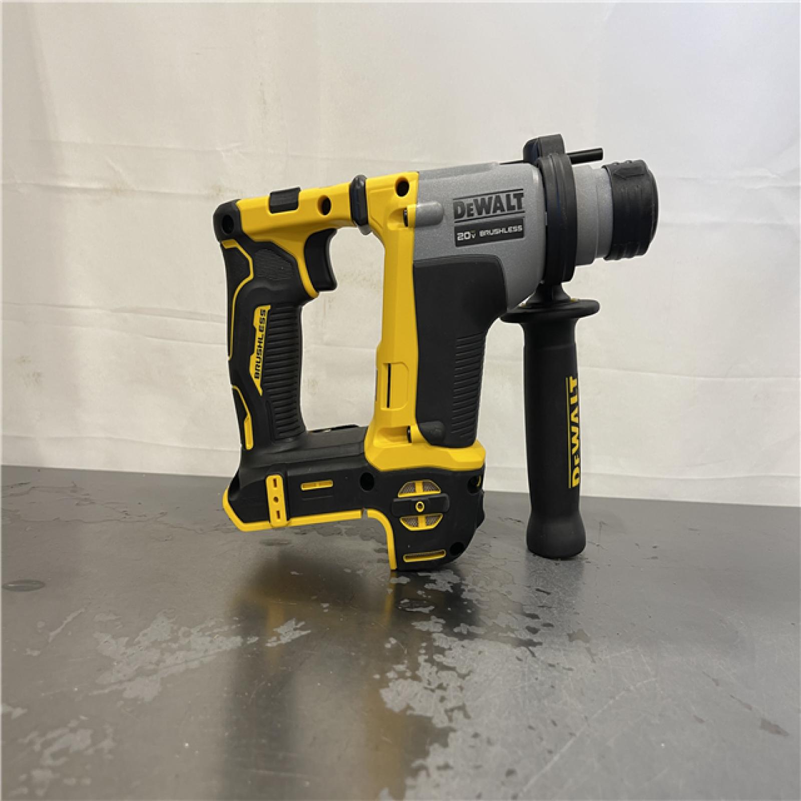 AS-IS- DEWALT ATOMIC 20V MAX Cordless Brushless Ultra-Compact 5/8 in. SDS Plus Hammer Drill (Tool Only)