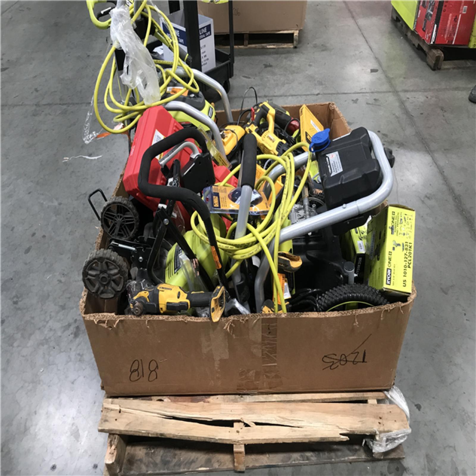 CALIFORNIA AS-IS TOOL PALLET