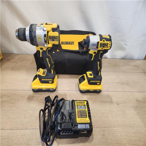 AS-IS- DEWALT 20V MAX Lithium-Ion Cordless 2-Tool Combo Kit