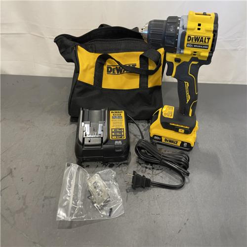 AS-IS - DEWALT ATOMIC COMPACT SERIES 20V MAX* Brushless Cordless 1/2 Drill/Driver Kit
